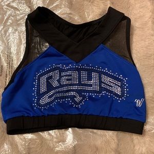 Stingrays All-Star Sports Bra ( Girls YXL) Varsity